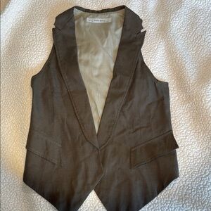 Zara Basic Tan Vest